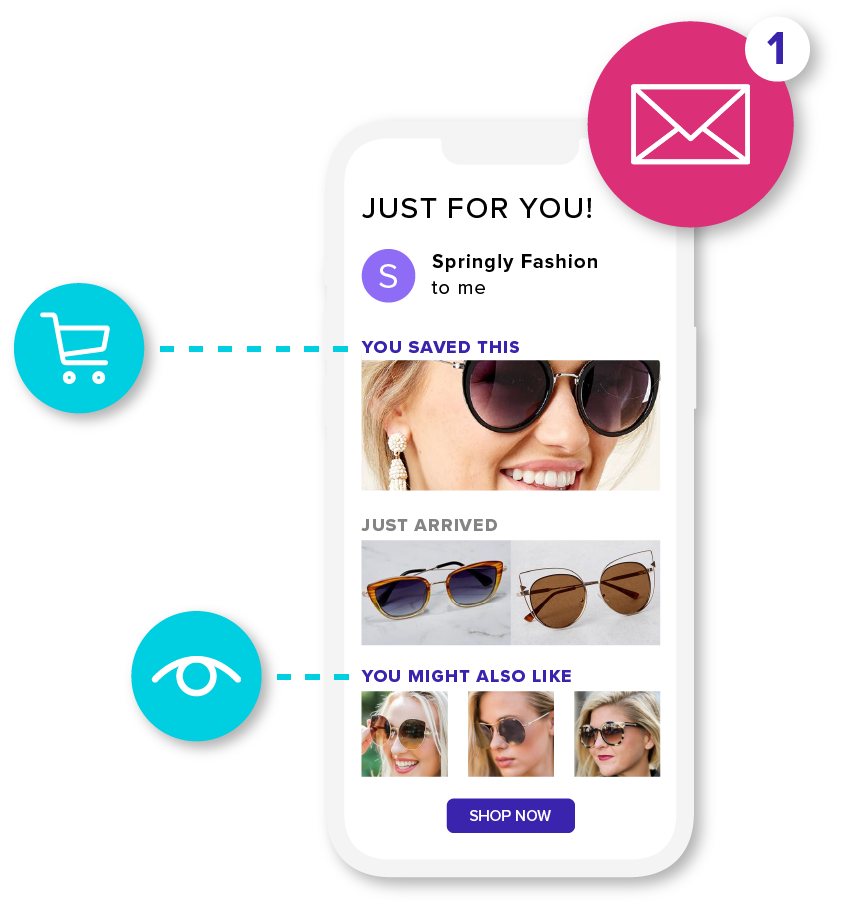 Expand recommendations beyond the product detail page and engage customers with site-wide suggestions that capture their individual preferences to deliver the ultimate shopper experience.