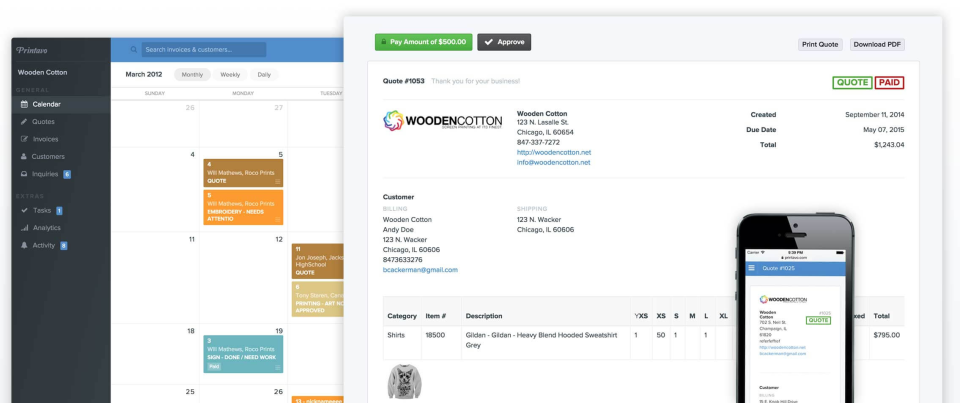 Printavo Software - 1