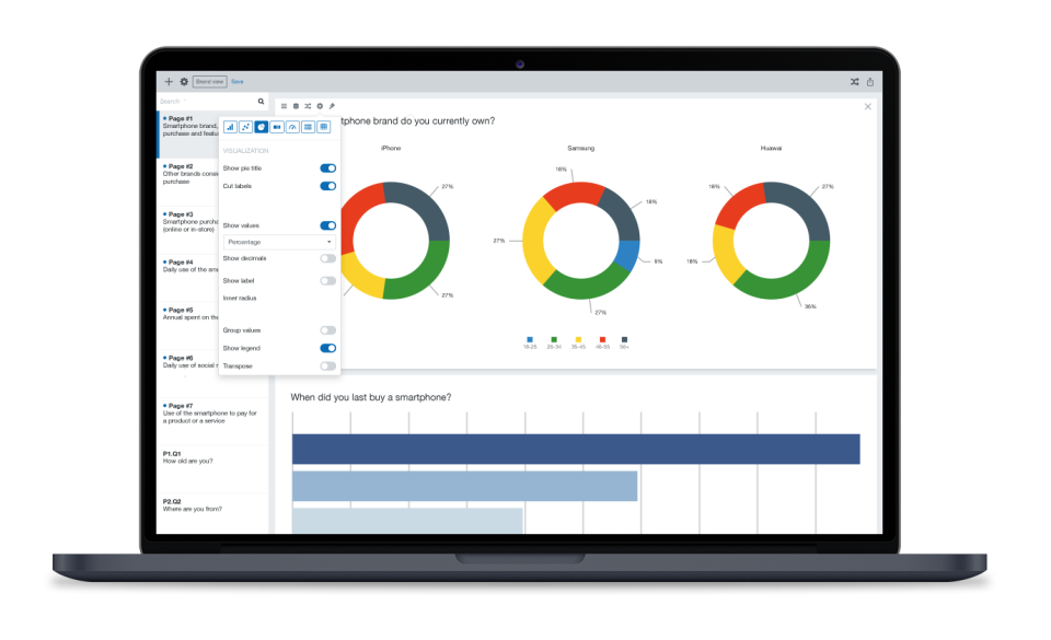 IdSurvey Software - IdSurvey dashboard