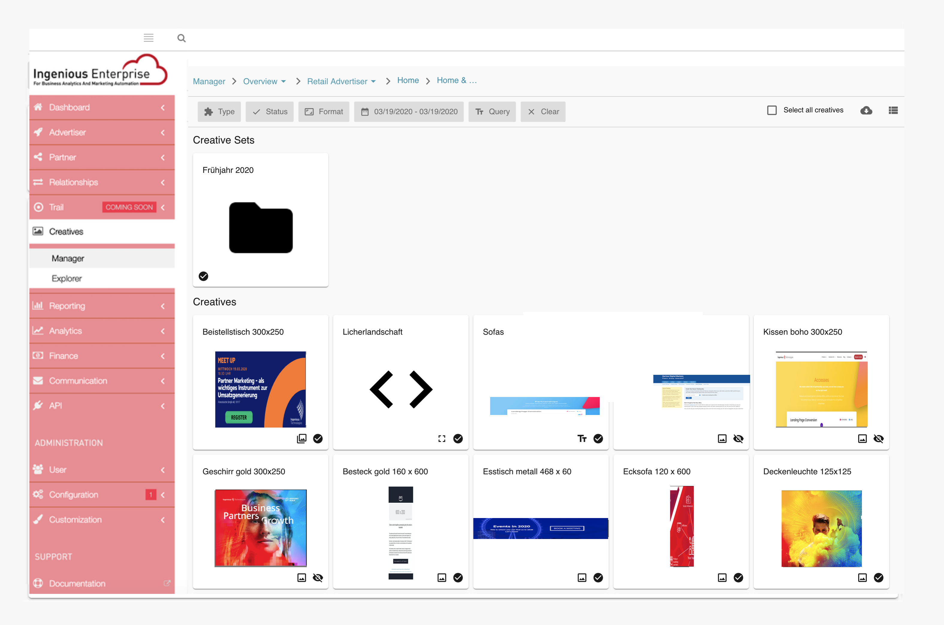 Ingenious Partner Marketing Platform Logiciel - 4