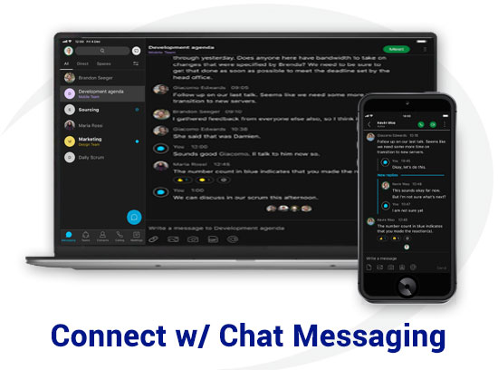 Chat With Contacts and Personalize Your View