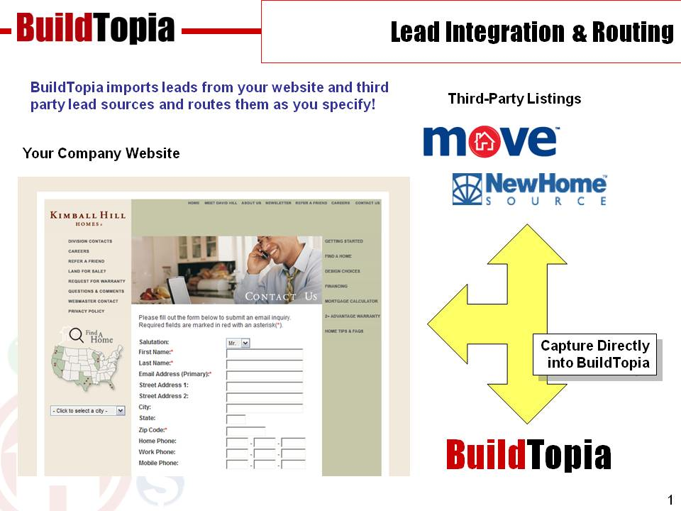 BuildTopia lead management