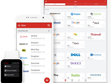 LastPass Software - LastPass can be accessed from any device and users can link their business and personal accounts