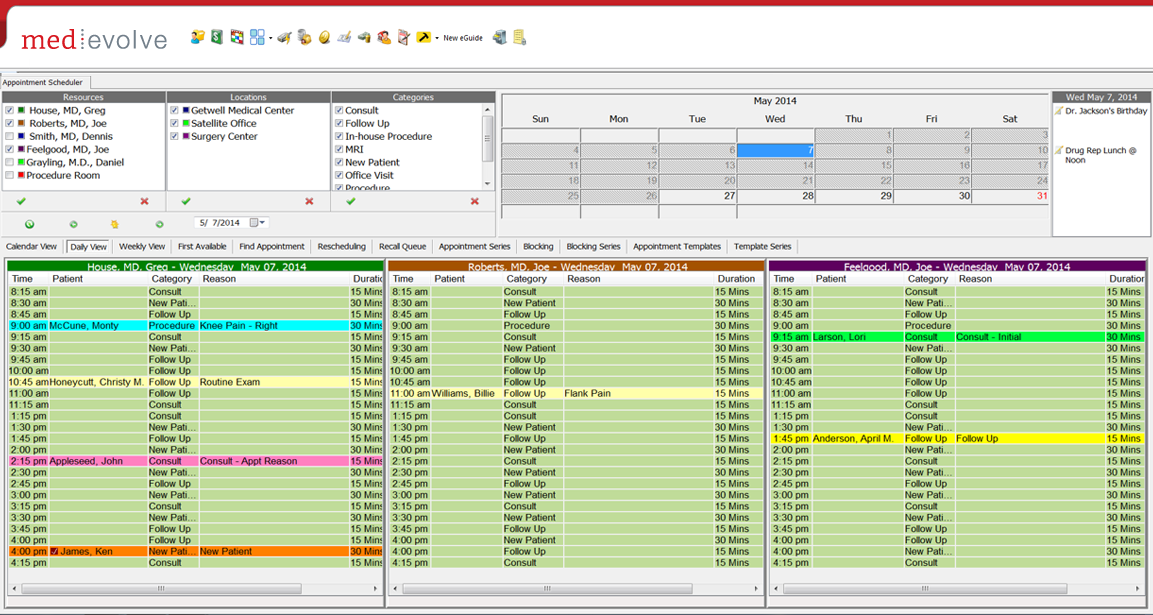Scheduling