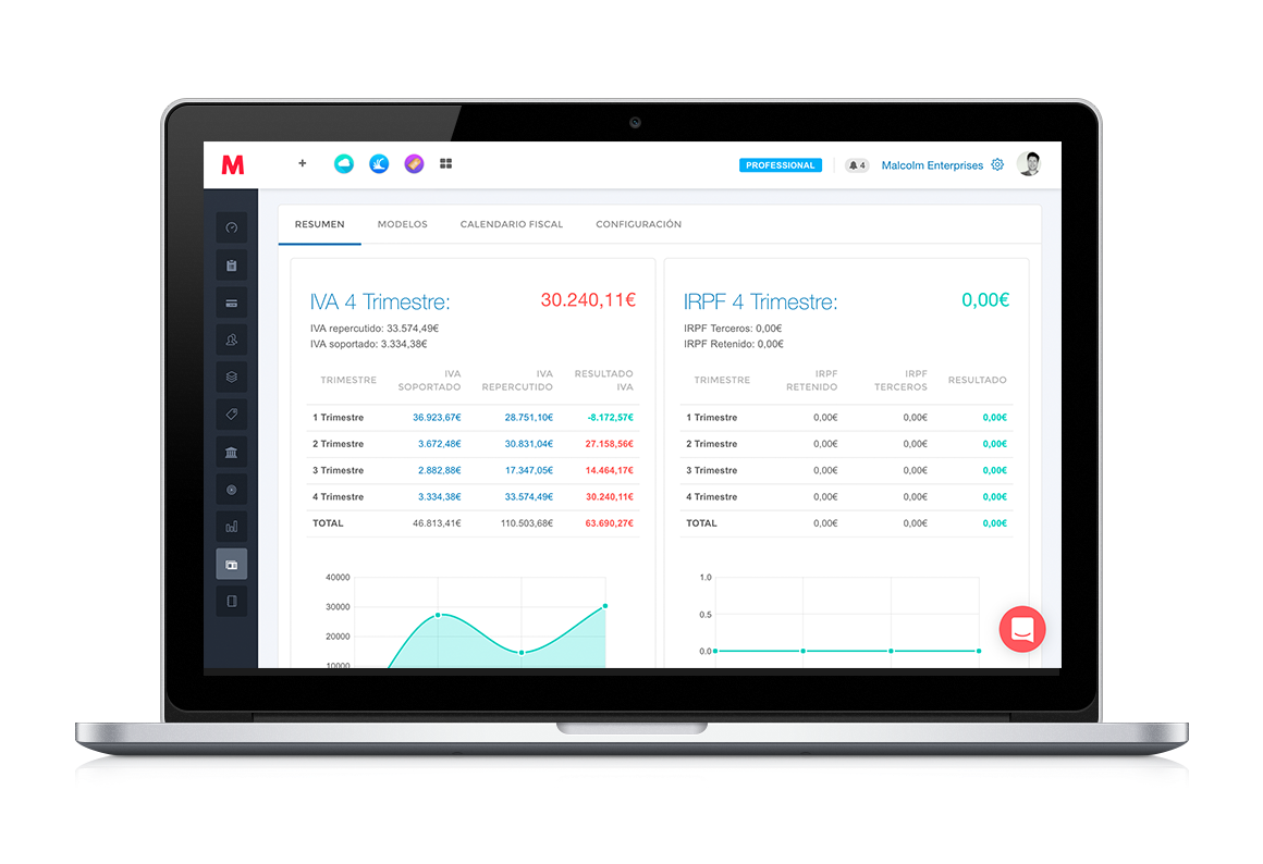 Automate sales tax calculations and view summary reports