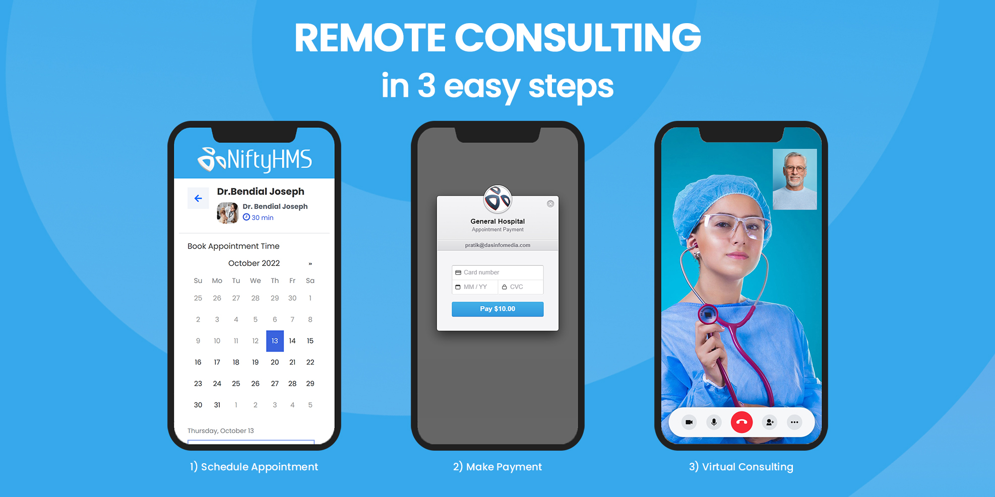 NiftyHMS screenshot: electronic medical records software