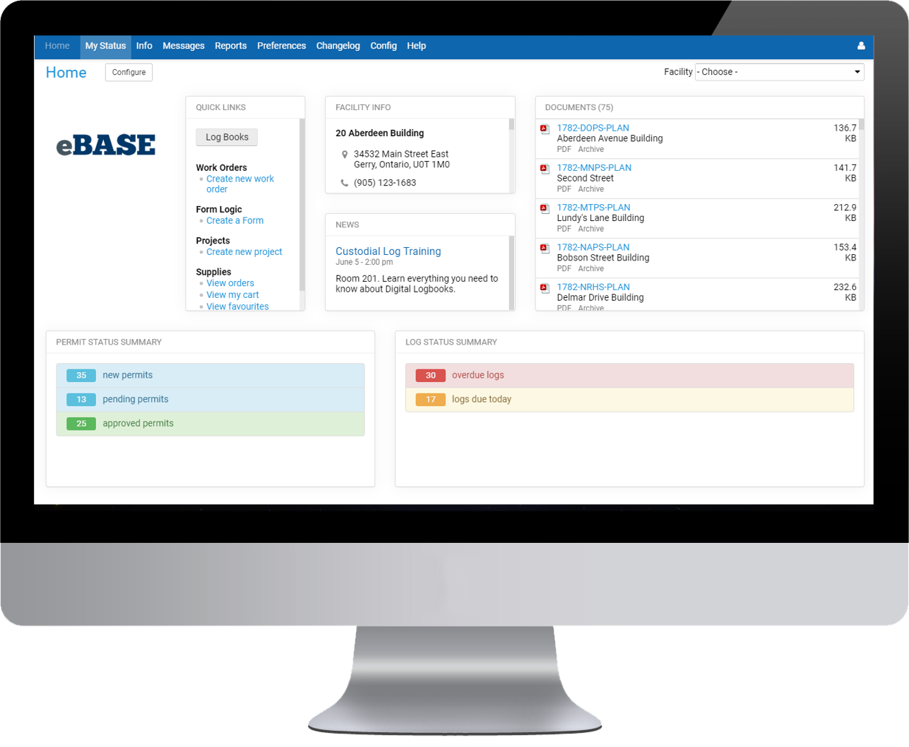 eBASE Software - eBASE Home Page