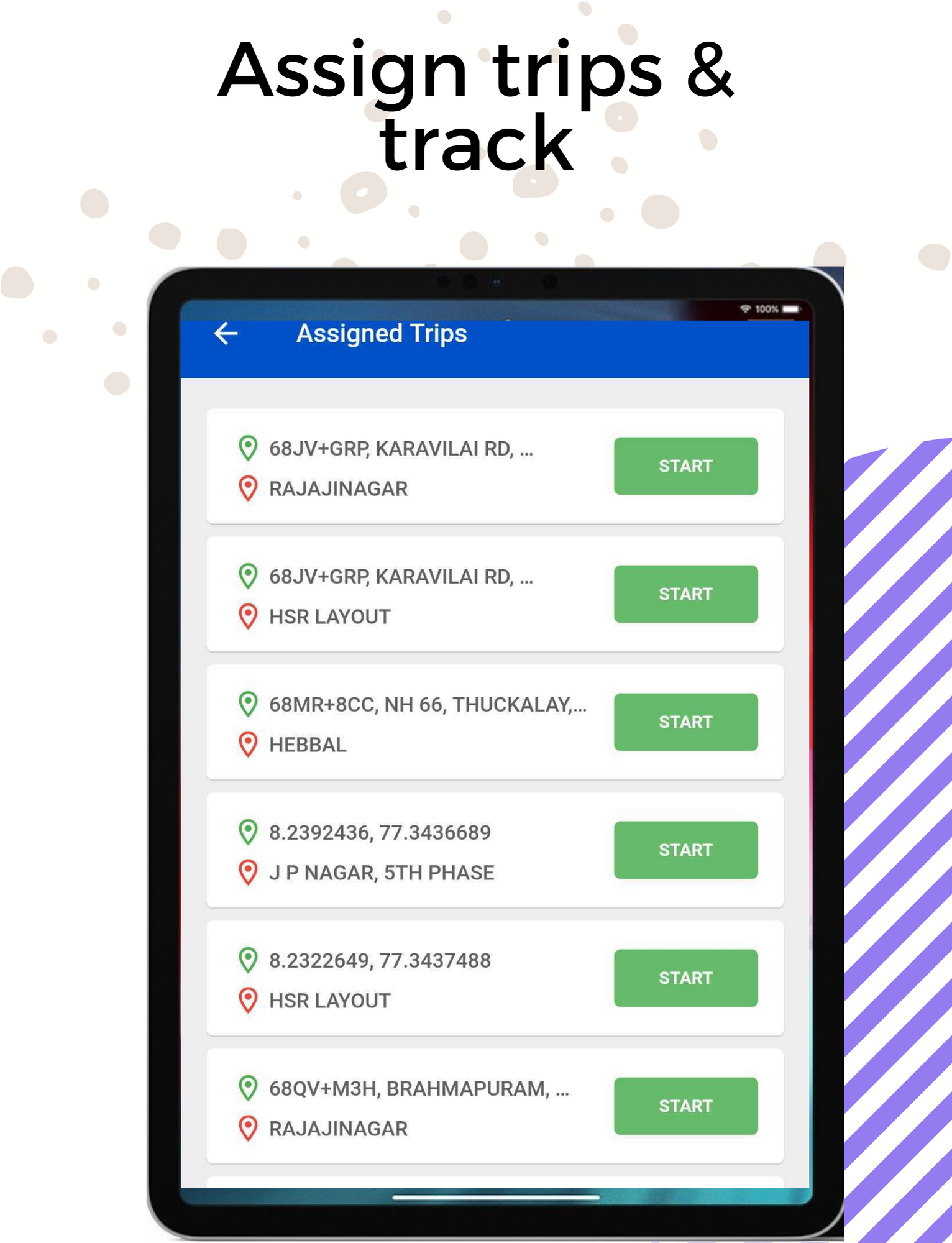 Field Force Monitor App