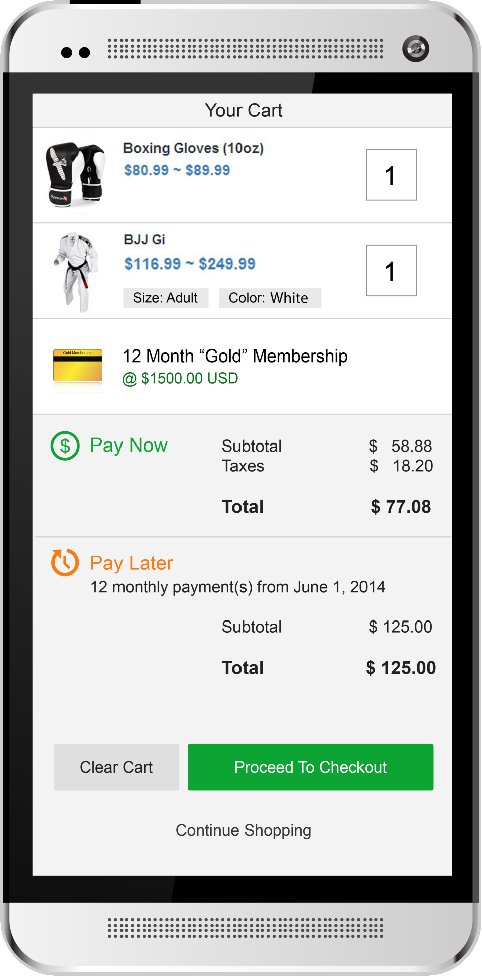 ChampionsWay Software - Use the point-of-sale (POS) application to sell at your school and online