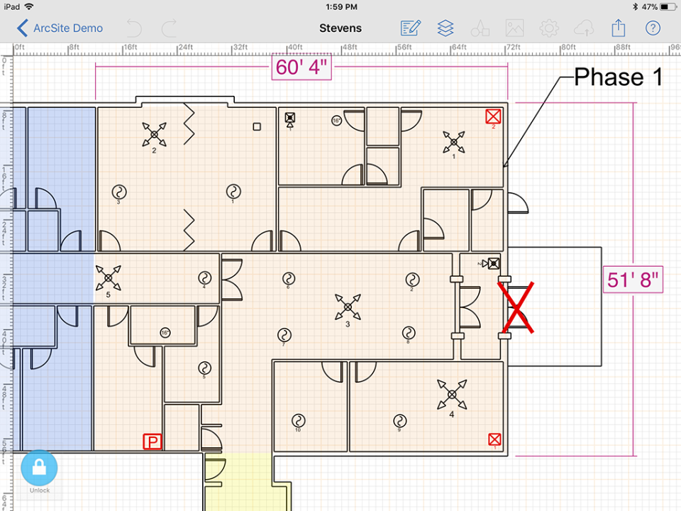 ArcSite Software - ArcSite floor plans