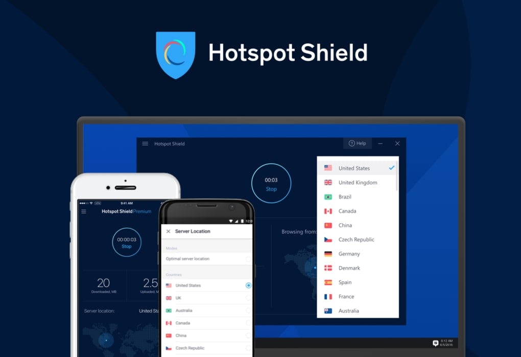 Hotspot Shield VPN Software - 1