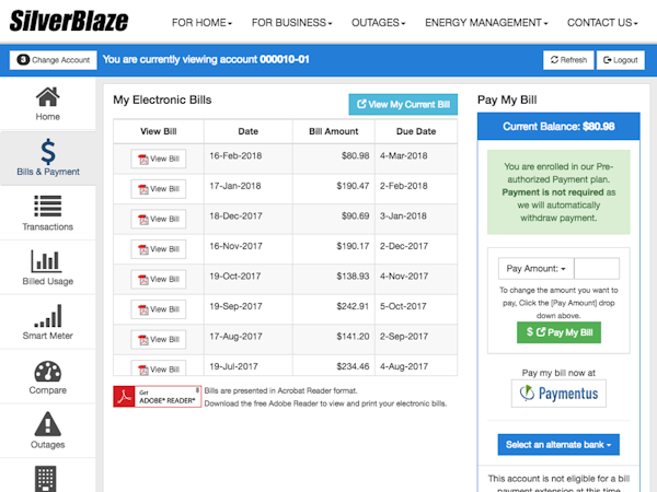 SilverBlaze Customer Portal Software - 1