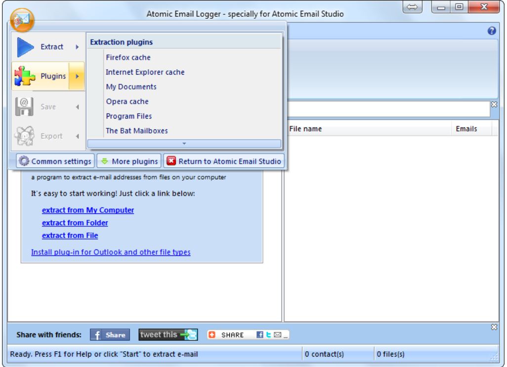 Atomic Email Studio plugins