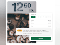 Freshline Software - Account for catch-weight using Freshline's credit card pre-authorization feature. - thumbnail