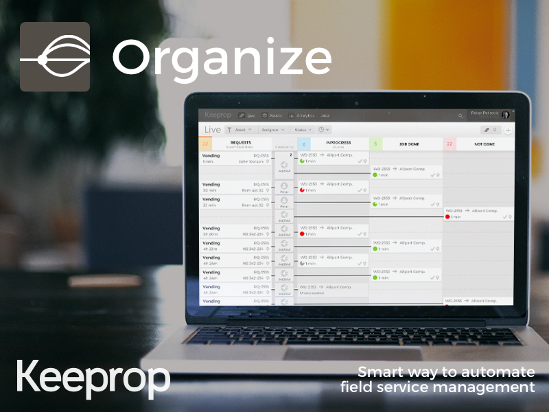 Keeprop screenshot: Set various delegation rules to train Keeprop's automation and match desired processes