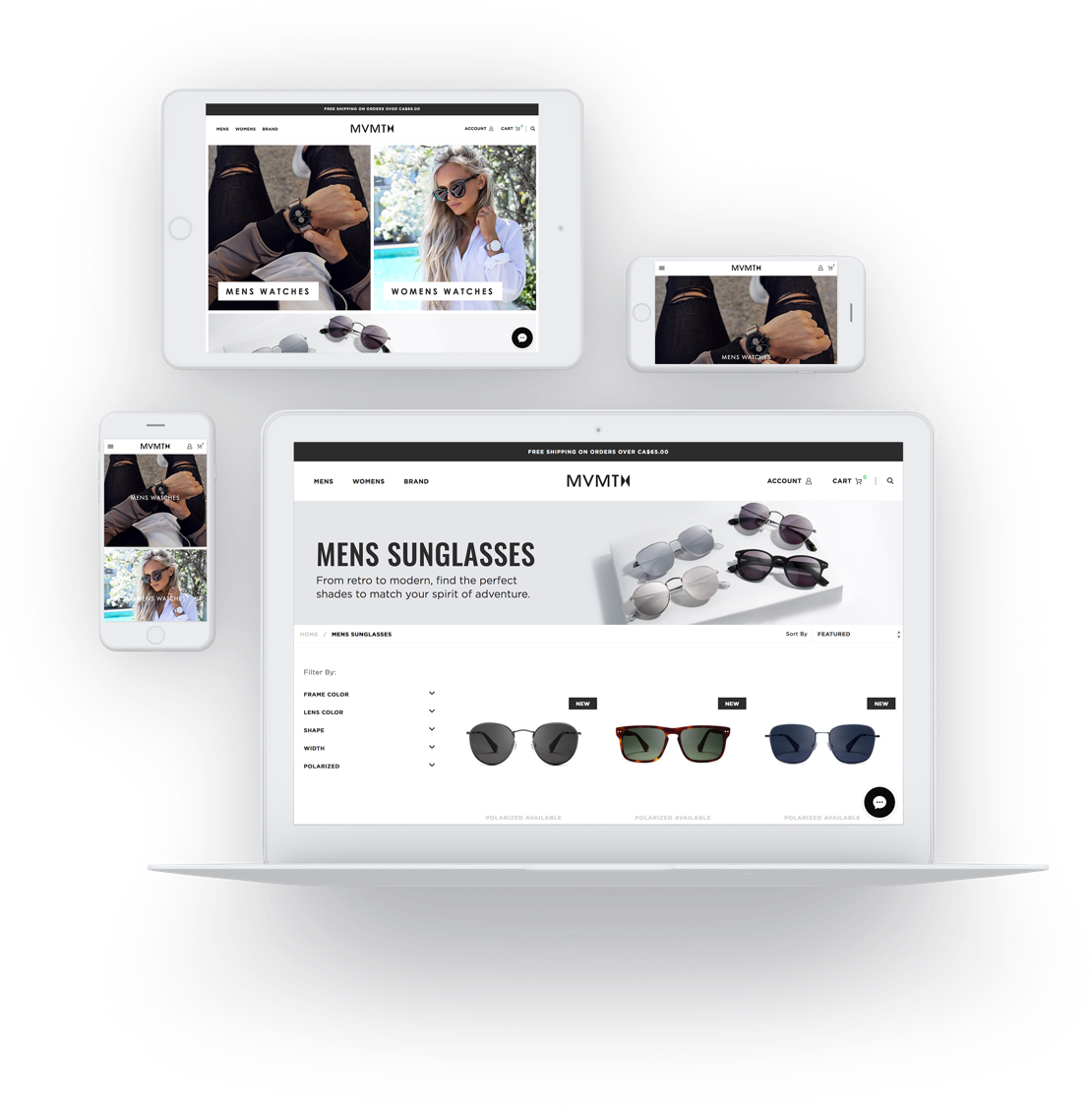 Shopify Plus Software - Optimize the website to drive sales by customizing its look and feel across devices