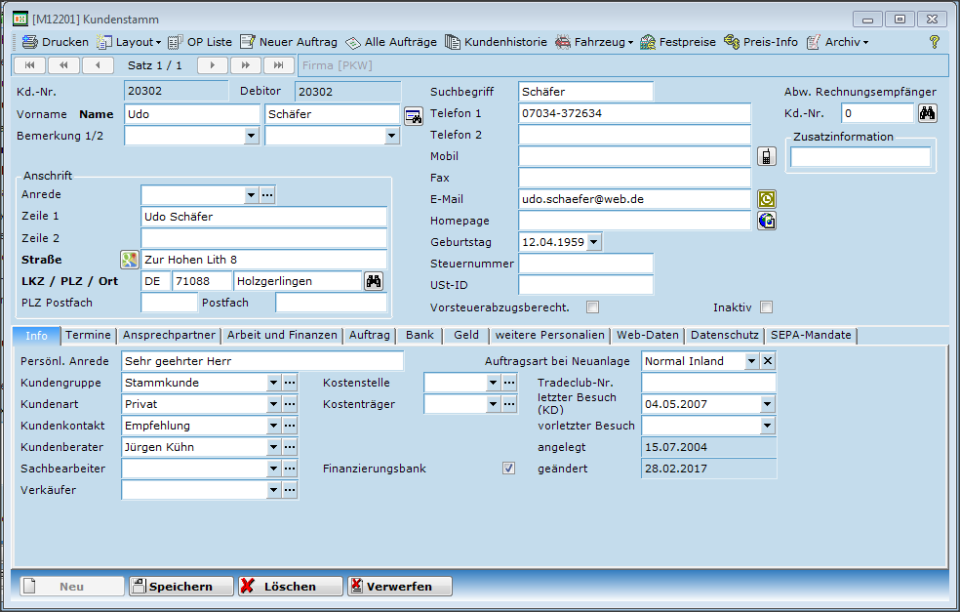 WERBAS Software - 3