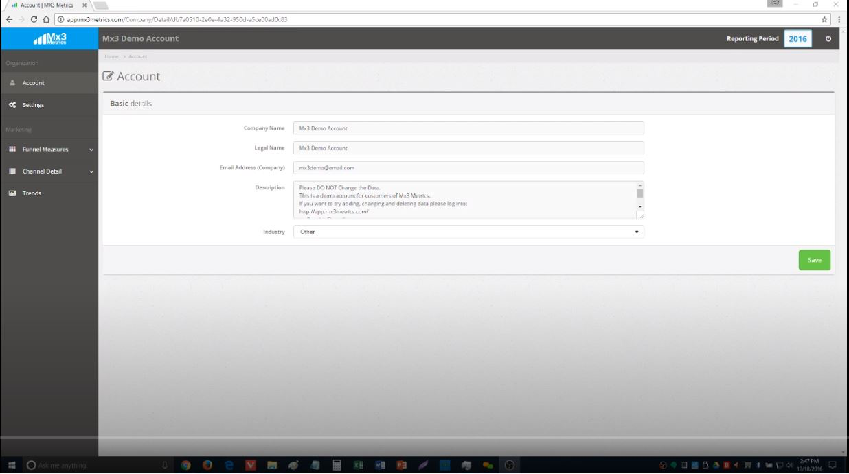 MX.3 account details
