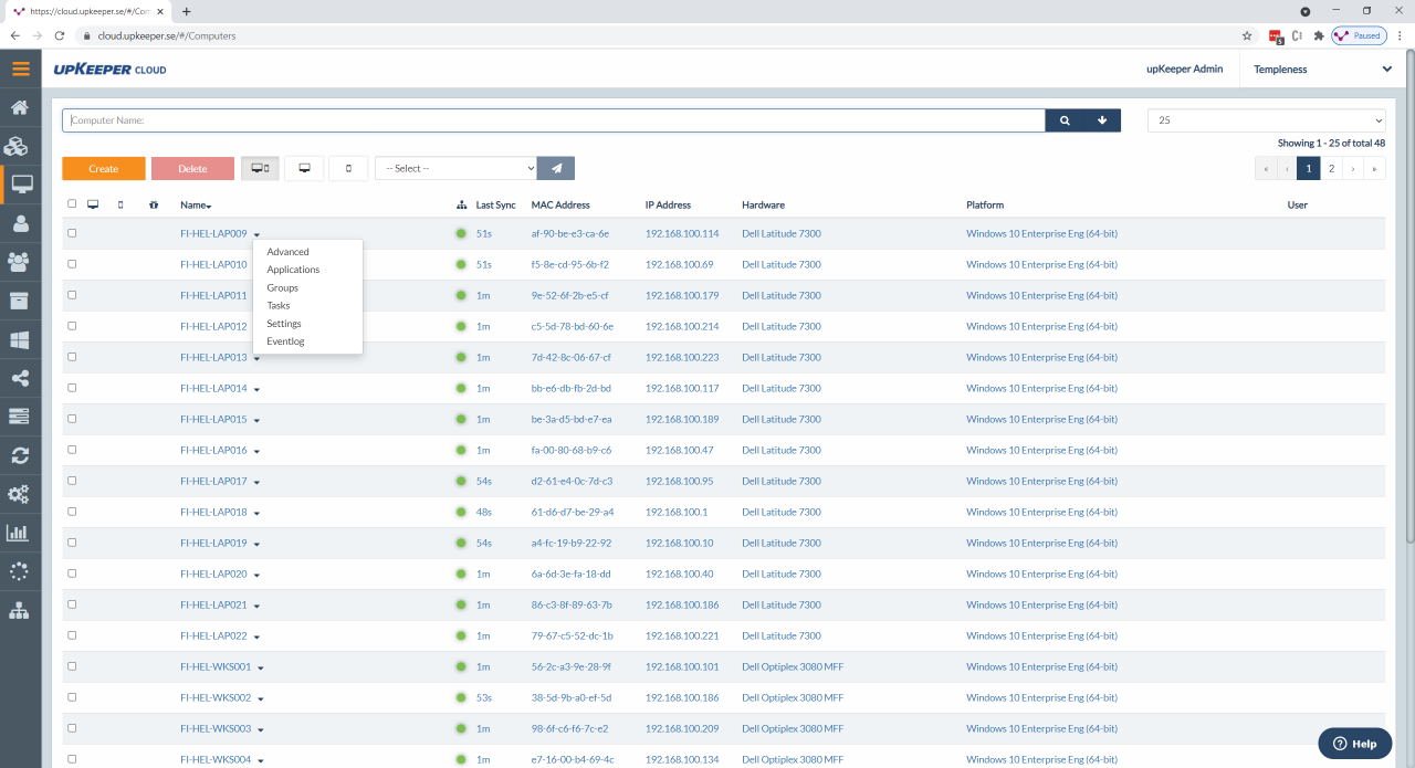 upKeeper Software - 1