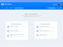 Pipefy Software - Set up workflow automations to trigger actions when a certain event is carried out