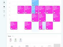 Maidily Software - Scheduling view