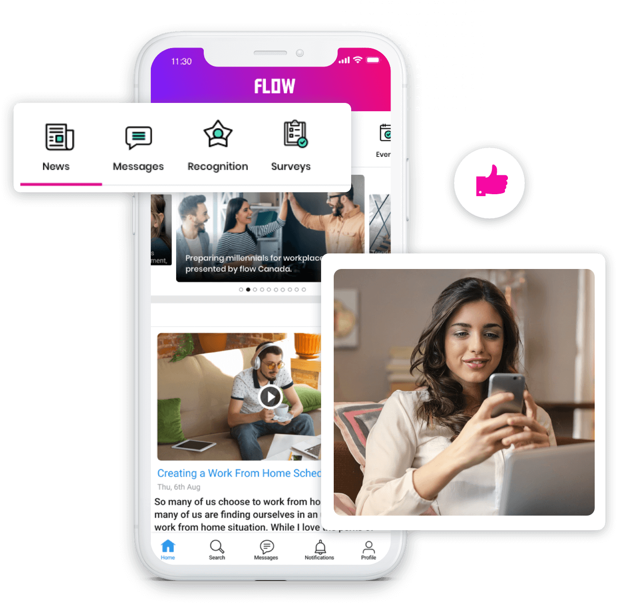 HubEngage Software - Create beautiful, powerful employee apps for iOS and Android that meet your employee communication needs while accelerating engagement fast. Reach your employees with relevant content through deep segmentation tools that makes it fun and engaging.