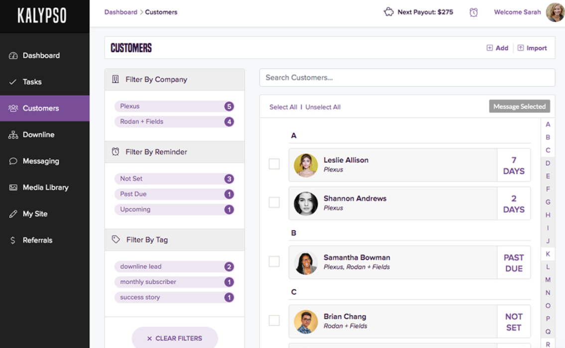 Kalypso Prix, tarif, abonnement et avis GetApp France 2024