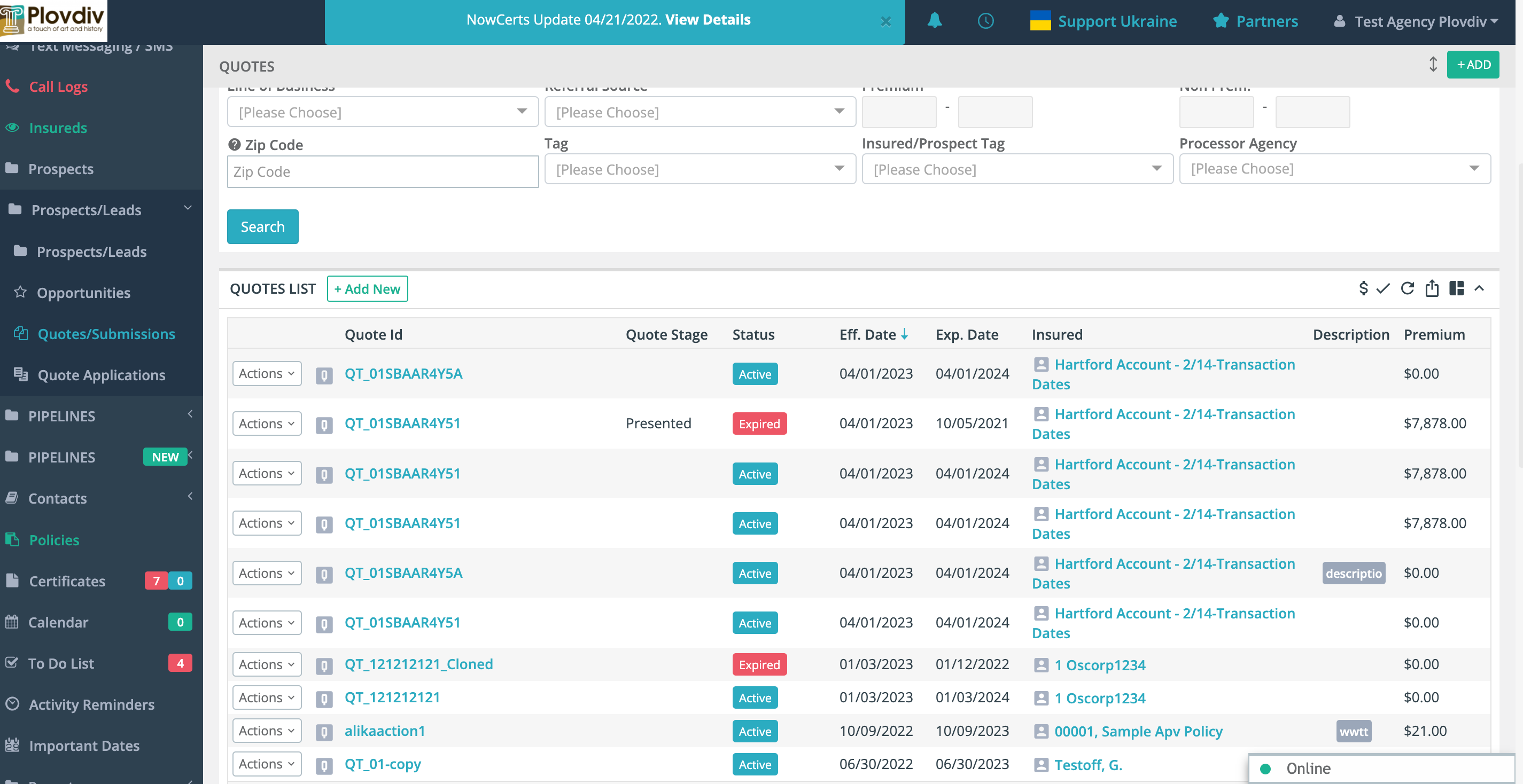 NowCerts Software - 4