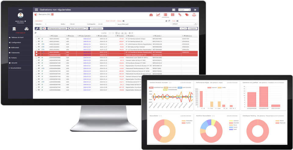 XREC Reconciliation Software - 1