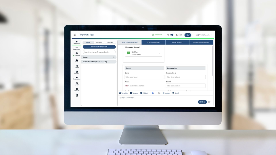 Whistle Messaging Software - 5