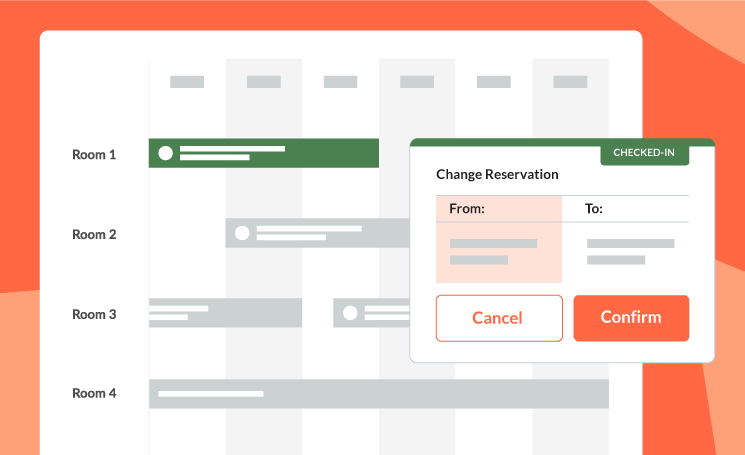 Easy to make changes to reservations