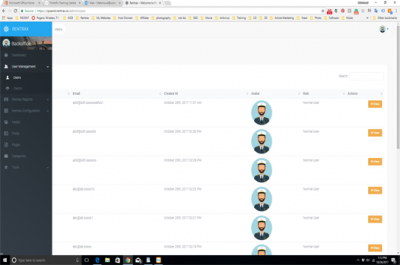 Rentrax Software - The client portal can be accessed to edit profiles, customize settings, view invoices, monitor business health, and more
