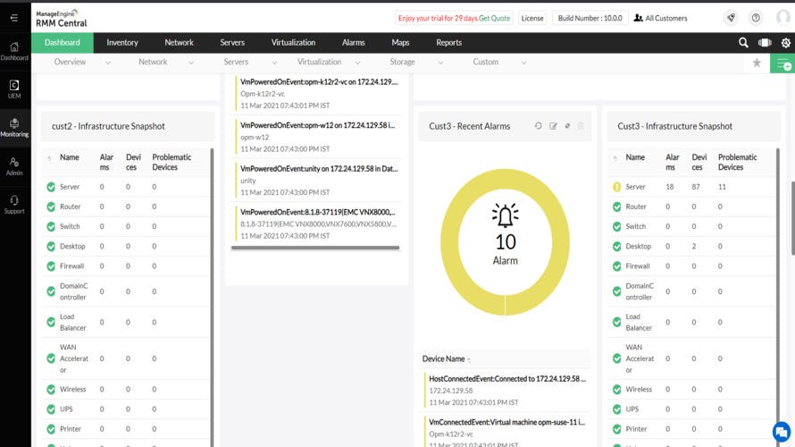 ManageEngine RMM Central Logiciel - 3