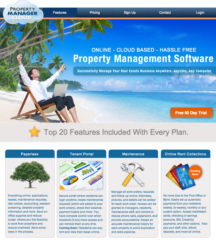 Home page