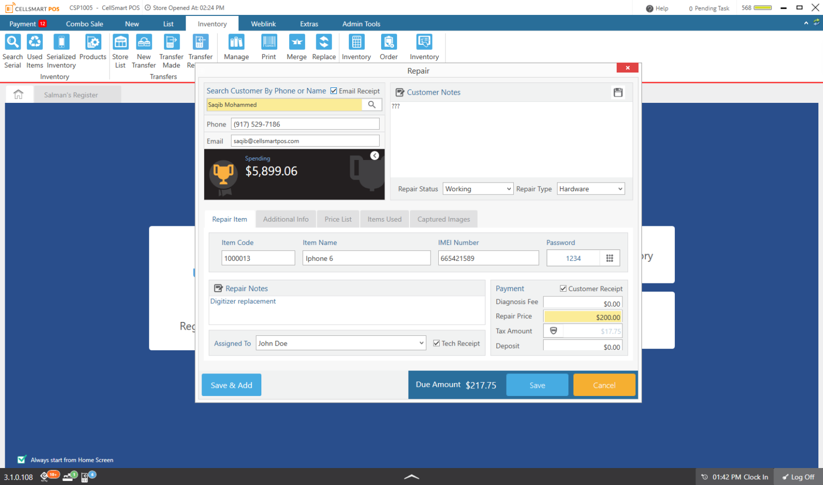 CellSmart POS Software - 2024 Reviews, Pricing & Demo