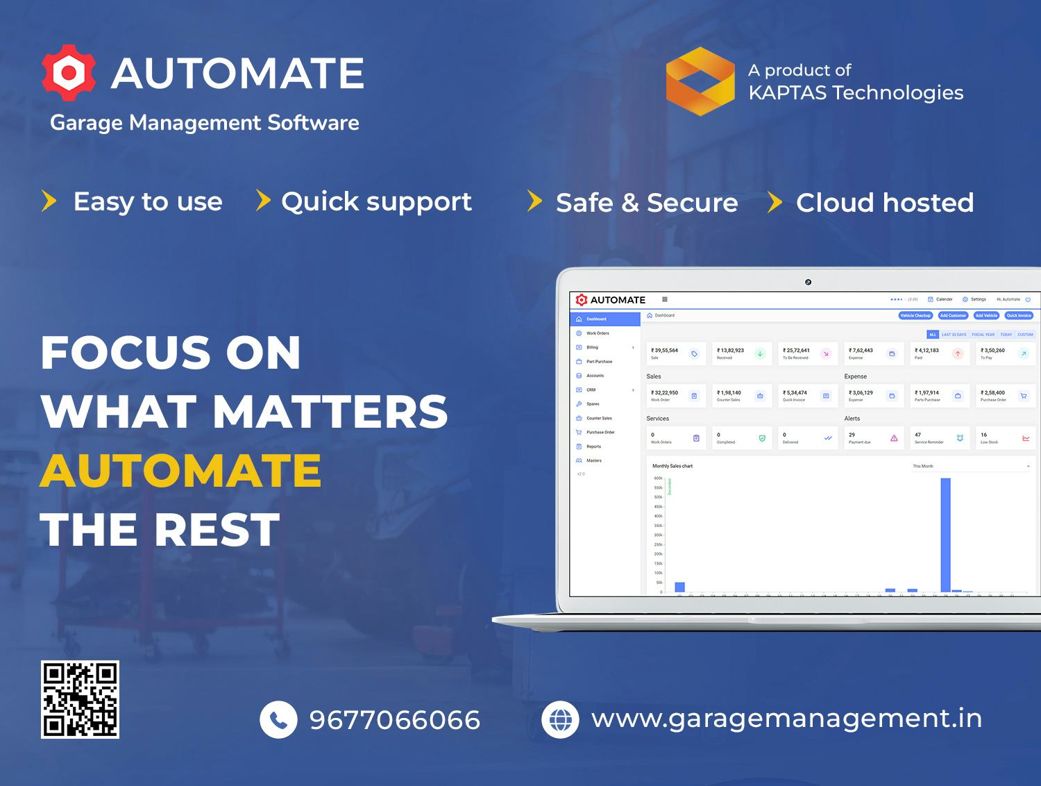 AUTOMATE Garage Management Software Software - 2024 Reviews, Pricing & Demo