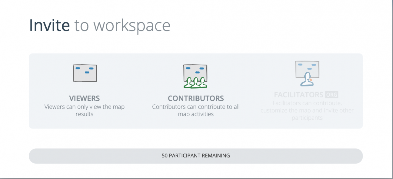 GroupMap invite to workplace