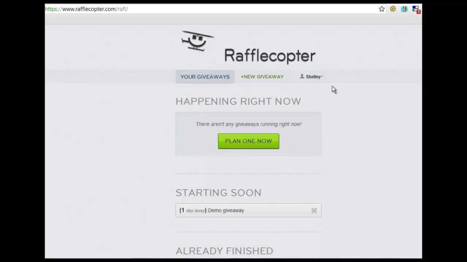 Rafflecopter Software - 1