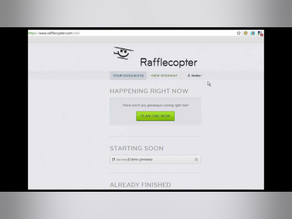 Rafflecopter Software - 1