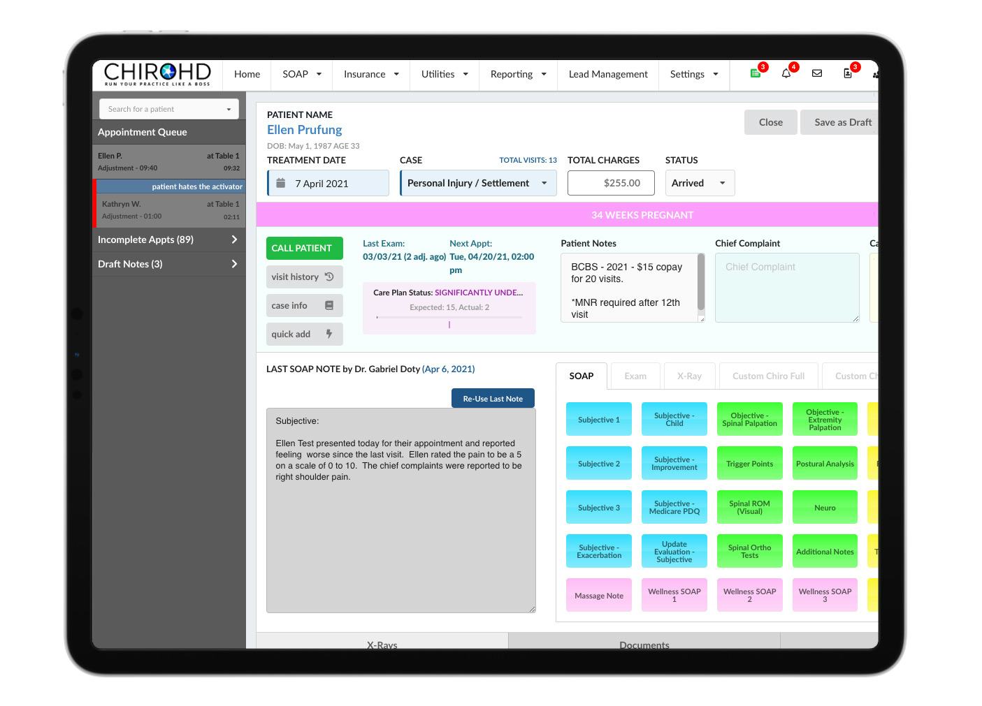 ChiroHD Software - 3