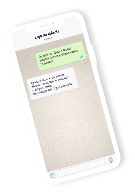 Pagar.me screenshot: Pagar.me payment link