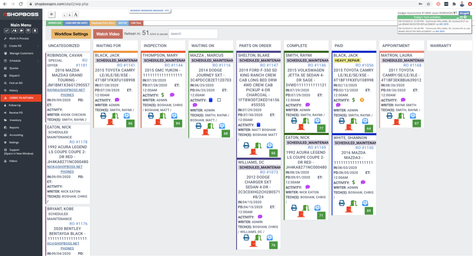 Shop Boss Software - 1