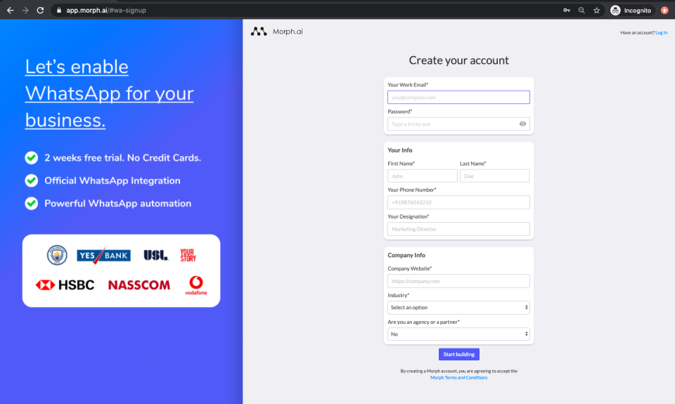 Morph.ai Software - 1