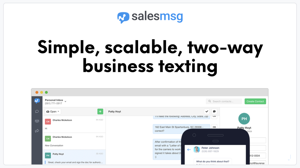 Simple, Scalable, Two-Way Business Texting