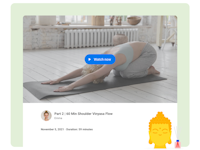 Momoyoga Software - Momoyoga Video on Demand Feature