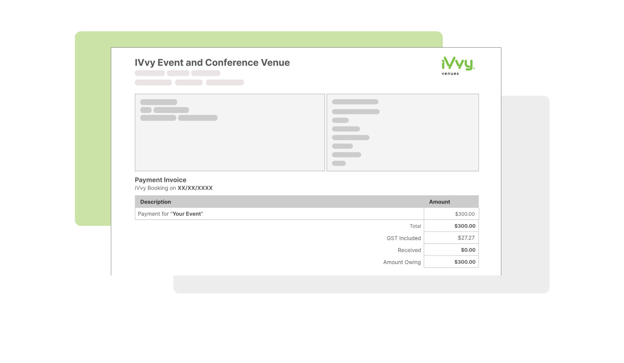 iVvy Venue Management Logiciel - 2