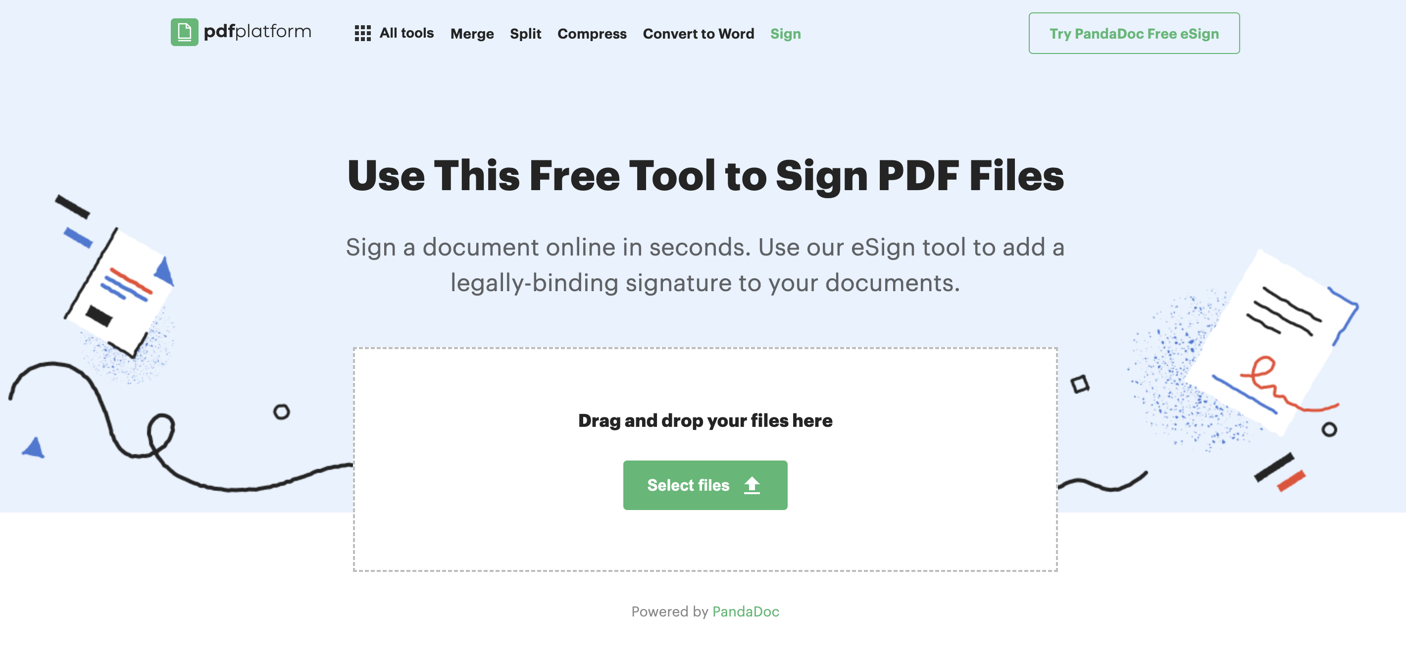 Sign PDF Document Online, Edit PDF Signature with PDF Signer - PDFPlatform