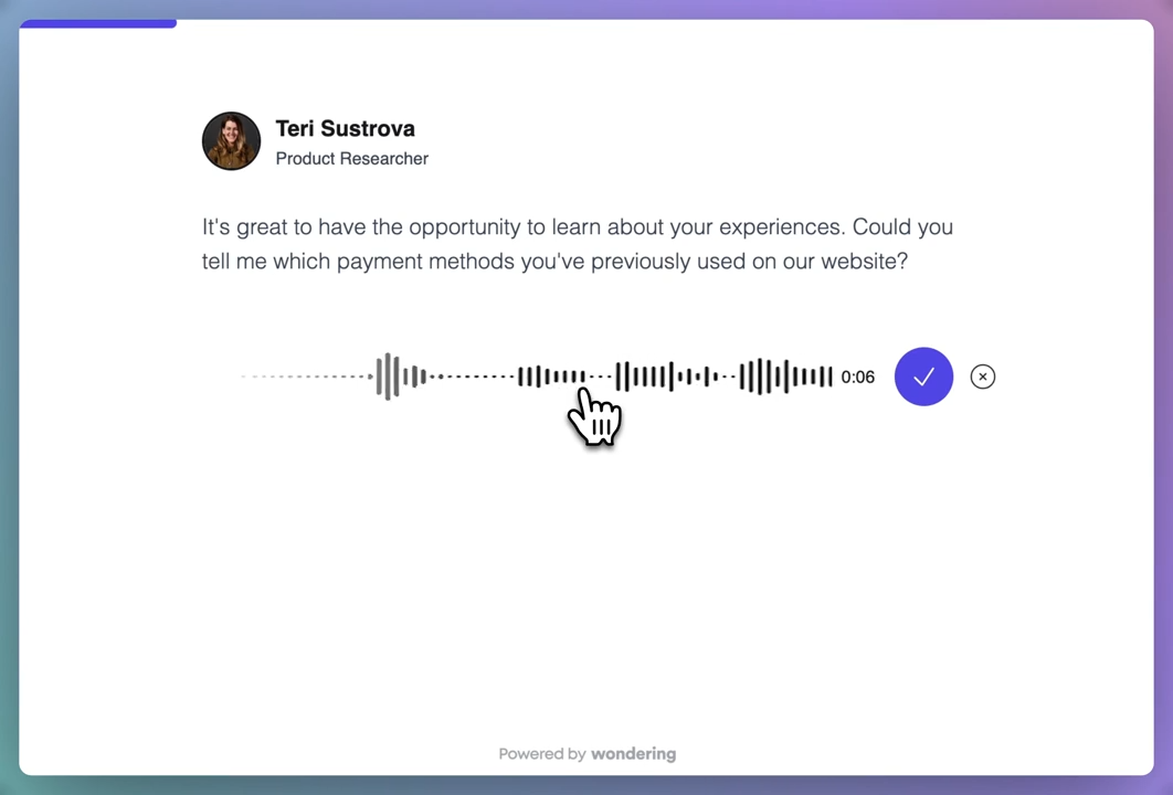 Interview customers with AI. Scale your research.