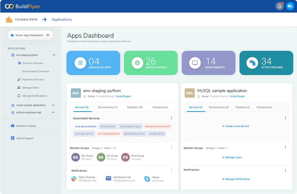 BuildPiper Software - Managed Microservices