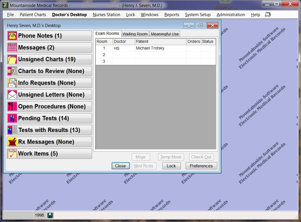 Mountainside EMR Software - 1